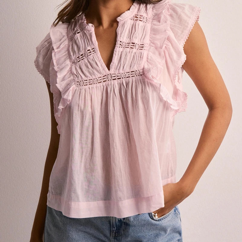 Ivory Drift Top