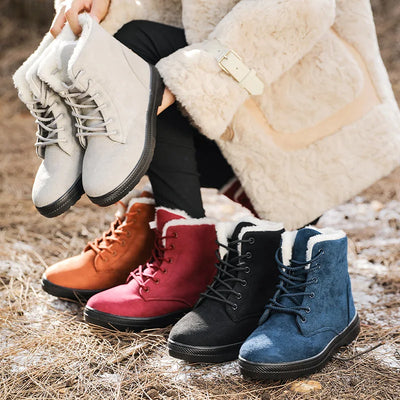 Starlit Fuzzy Boots