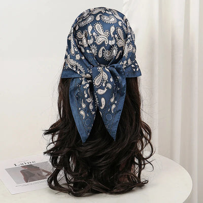 Orea Flow Silk Head Scarf
