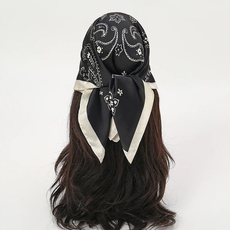 Orea Flow Silk Head Scarf