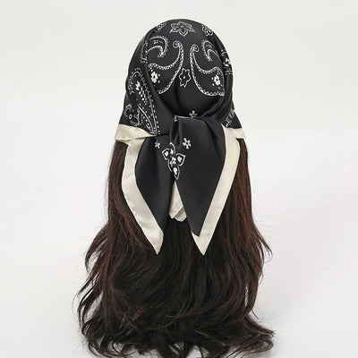 Orea Flow Silk Head Scarf