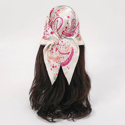 Orea Flow Silk Head Scarf
