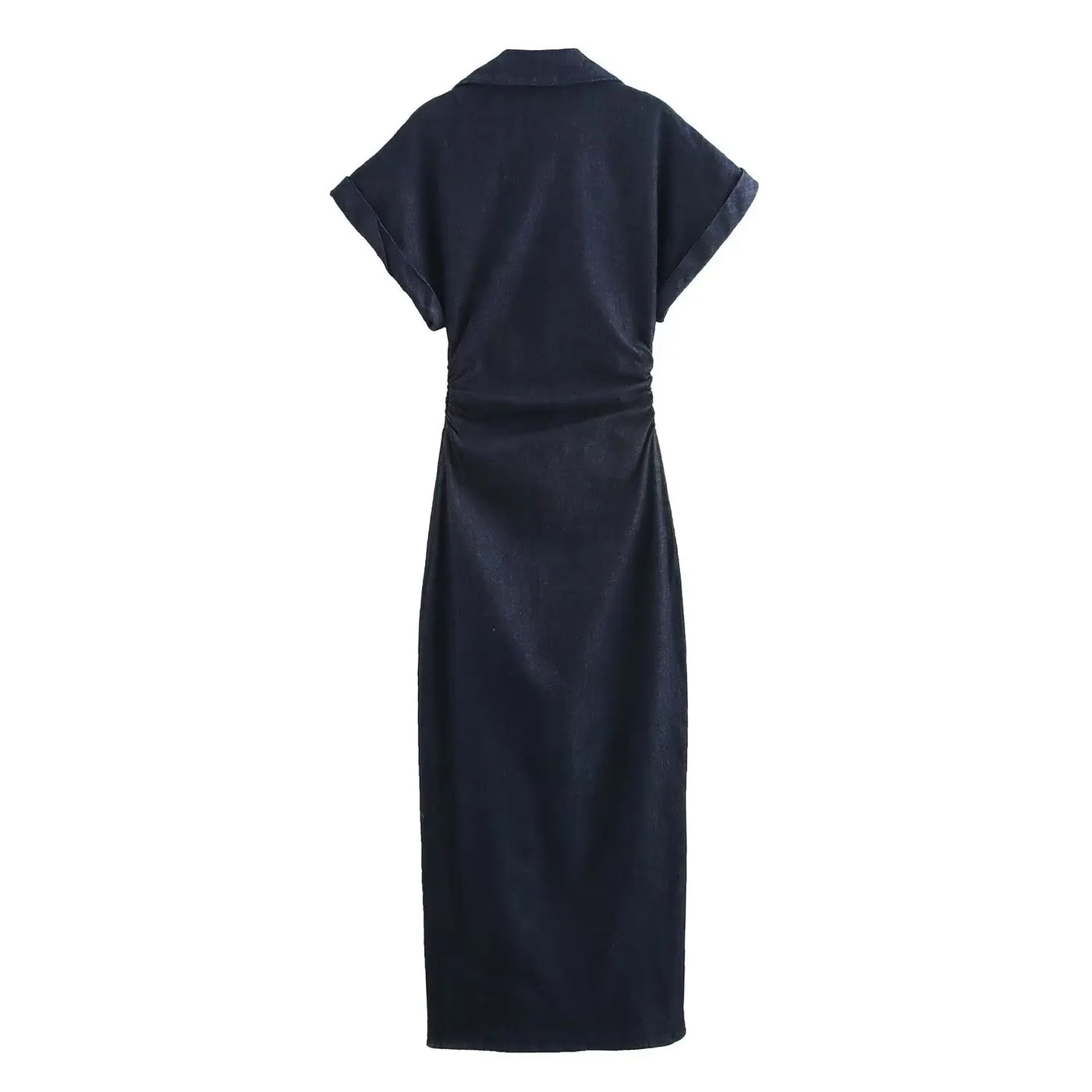 Midnight Button Dress