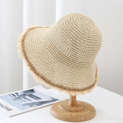 Boho Chic Straw Sun Hat