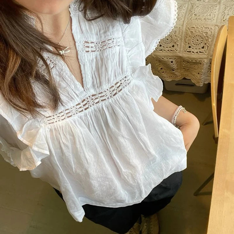 Ivory Drift Top