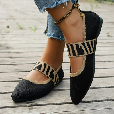 Roselane Knitted Flats