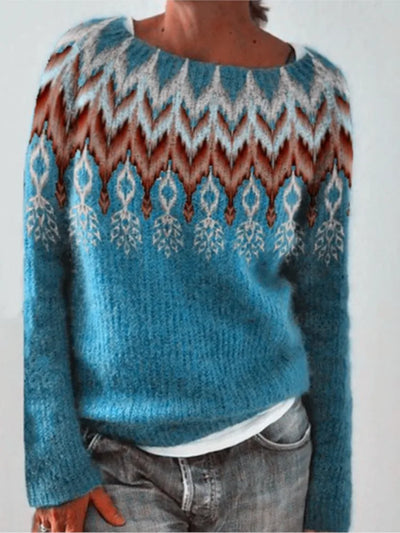 Cosmic Bloom Knitted Sweater
