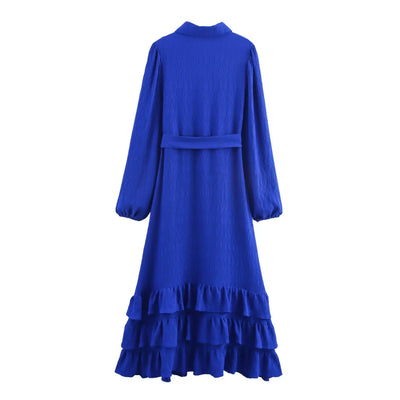Moonveil Ruffle Dress