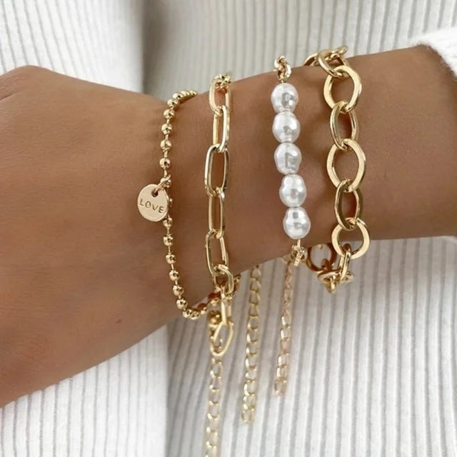 Aurelia Chain Bracelet Sets