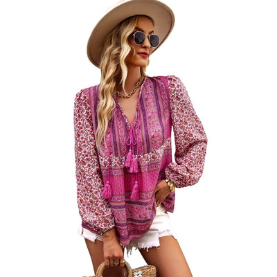 Moonlight Floral Blouse