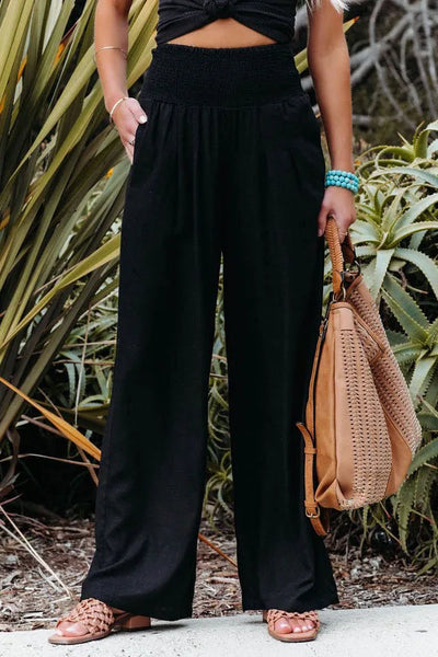 Mariposa Drawstring Wide Leg Pants