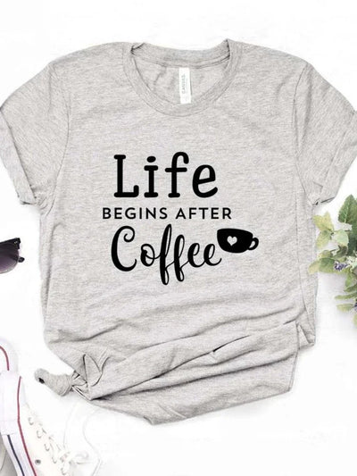 Life Begins After Coffee T-Shirt
