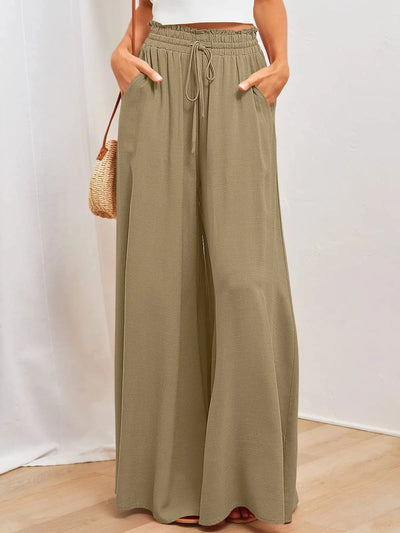 Caresse Wide Leg Boho Pants