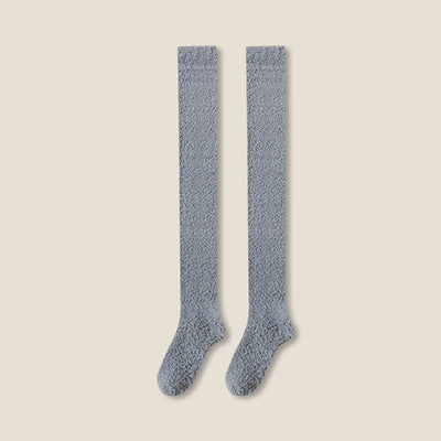 Knee-High Women's Fuzzy Socks