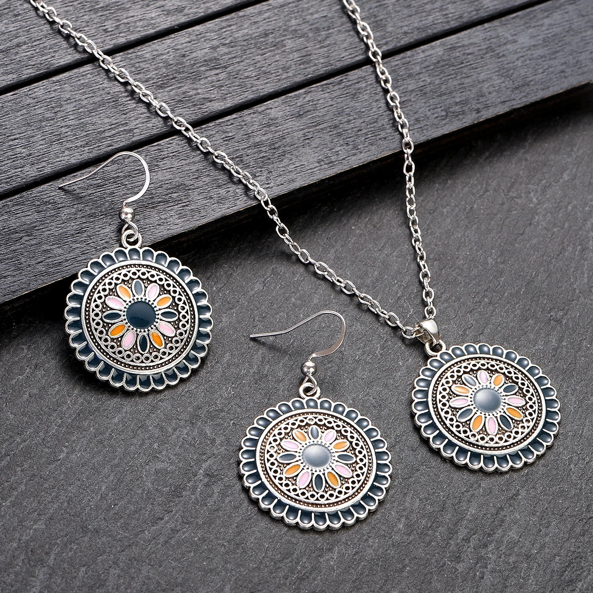 Zephyr Earring & Necklace Set