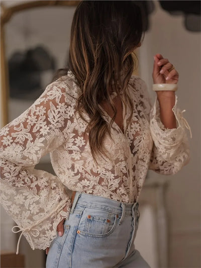 Magnolia Bloom Blouse