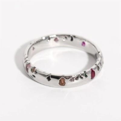 Sunfire Mosaic Ring