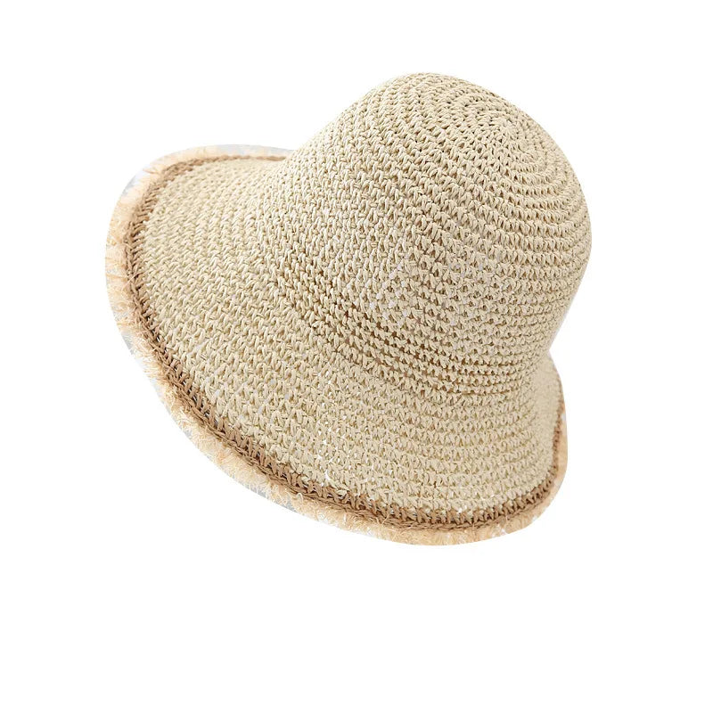 Boho Chic Straw Sun Hat