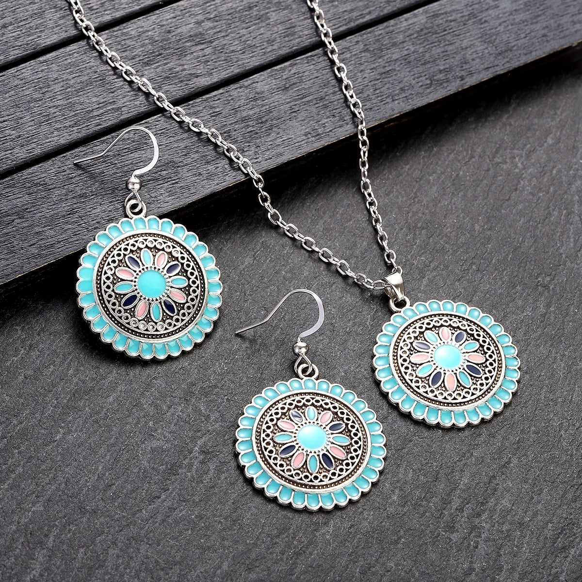 Zephyr Earring & Necklace Set