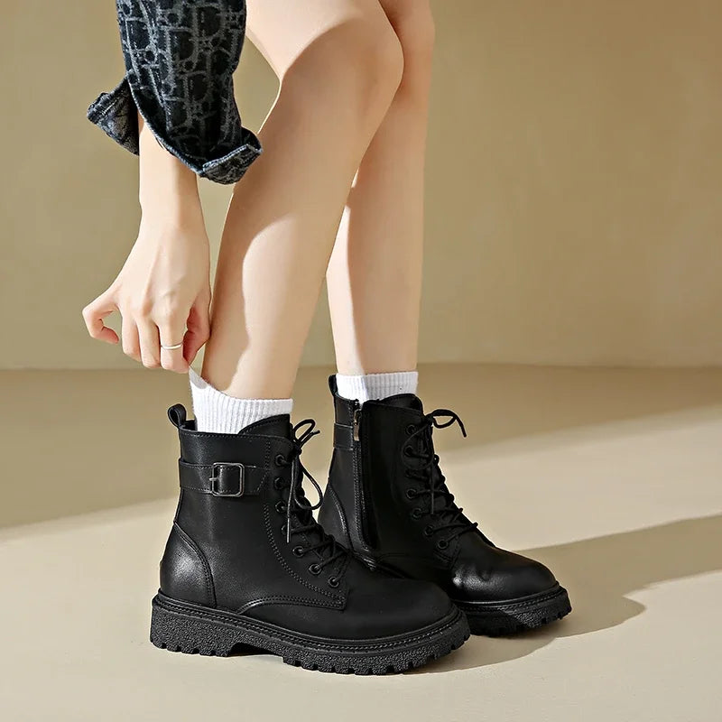Astrid Combat boots