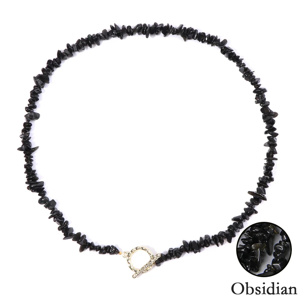 Healing Bohemian Gem Necklace