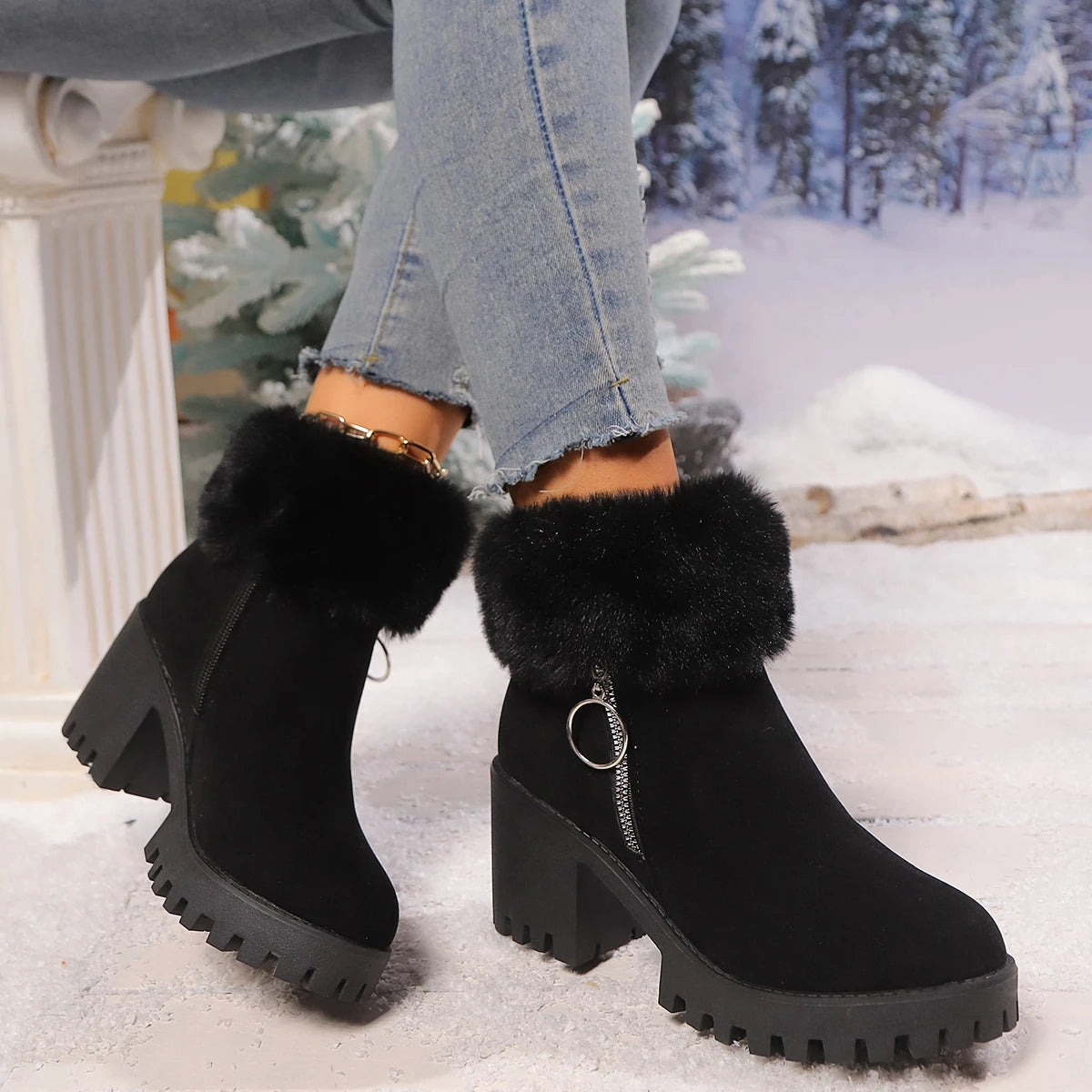 Chelsie Suede Boots