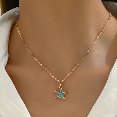 Starfish Pendant Necklace