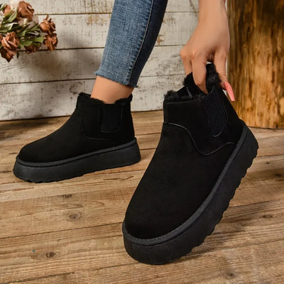 Calisie Platform Slip-on Boots