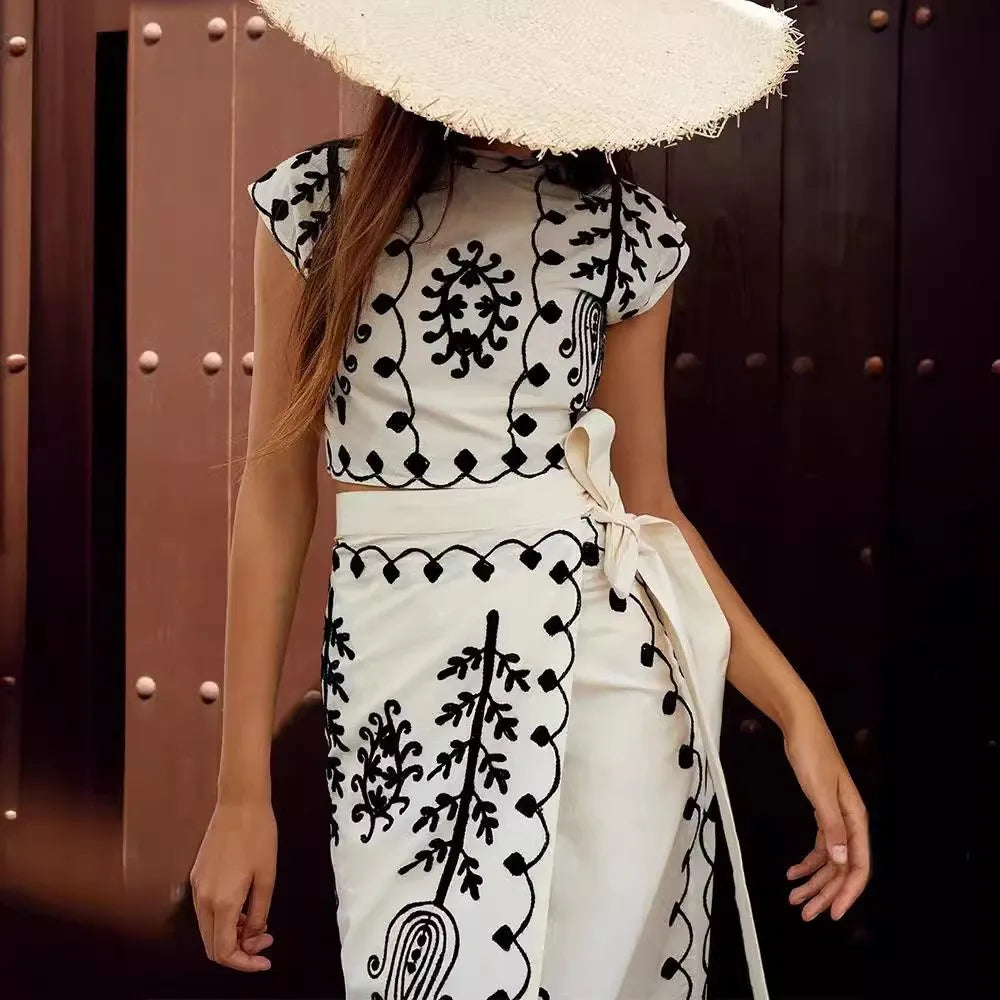 Prairie Glow Skirt Set