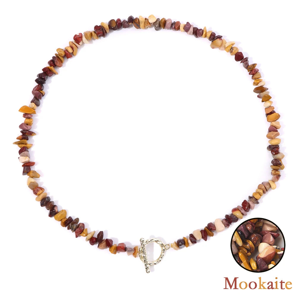 Healing Bohemian Gem Necklace