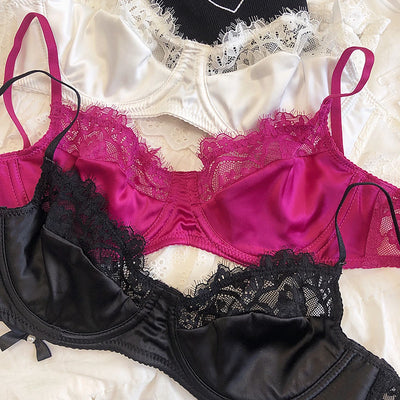 Lurielle Satin Bra & Underwear Set