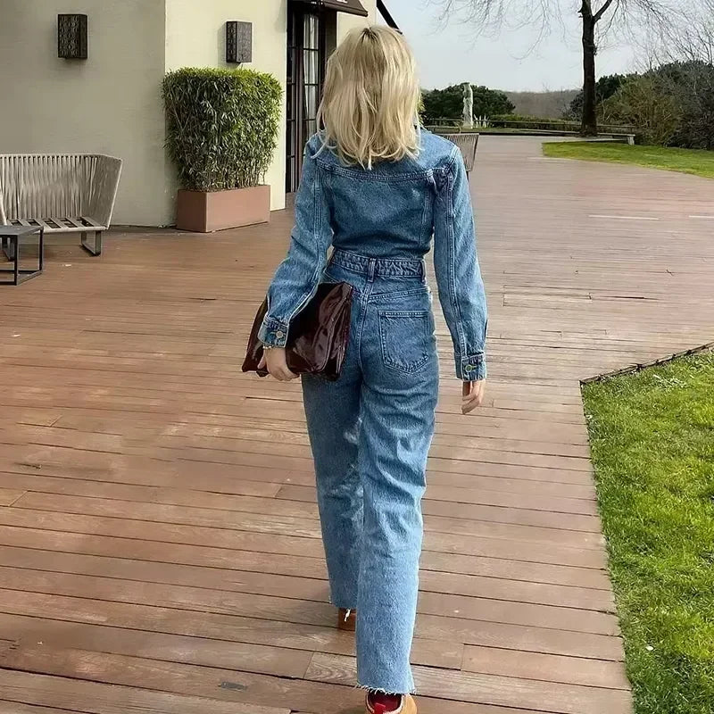 Amulet Denim Jumpsuit