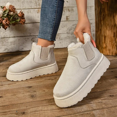 Calisie Platform Slip-on Boots