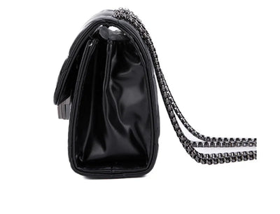 Orchid Quilted Crossbody Purse