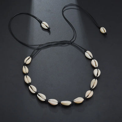 Bohemian Shell Choker Necklace