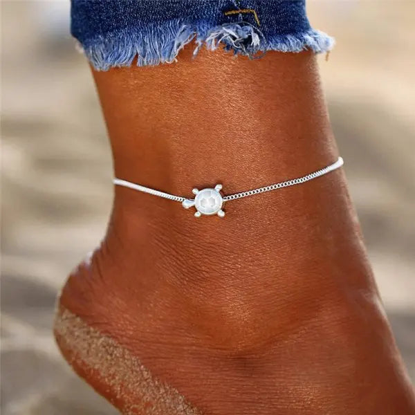 Sunseeker Silver Ankle Bracelets