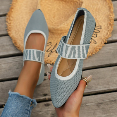 Roselane Knitted Flats