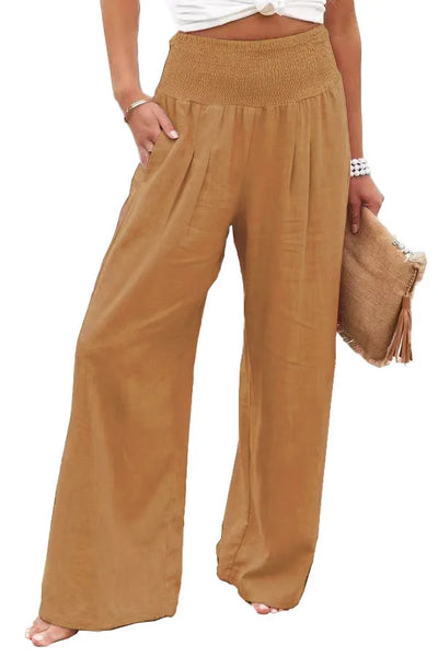 Mariposa Drawstring Wide Leg Pants