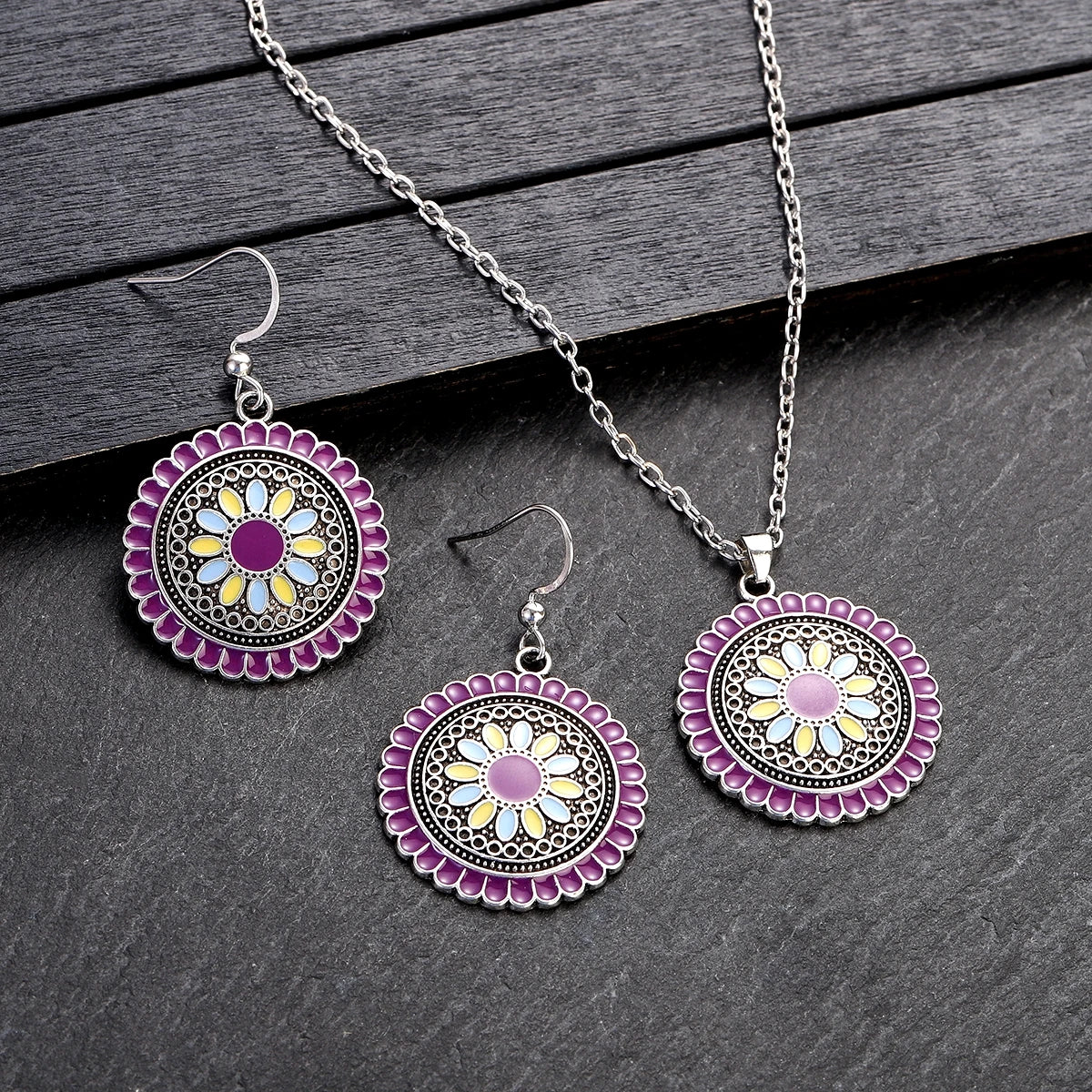 Zephyr Earring & Necklace Set