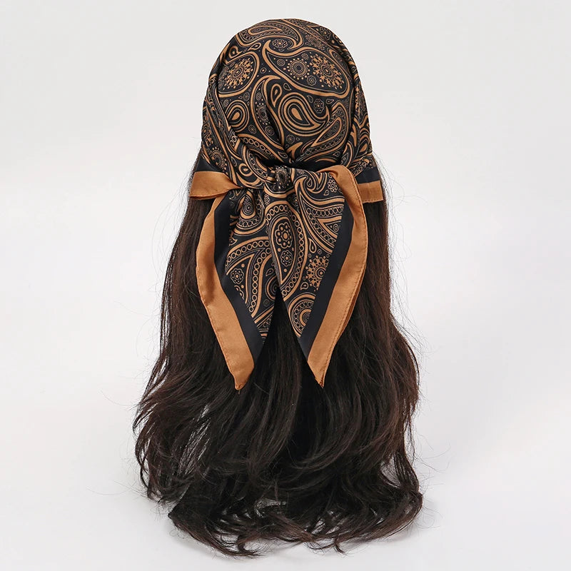 Orea Flow Silk Head Scarf