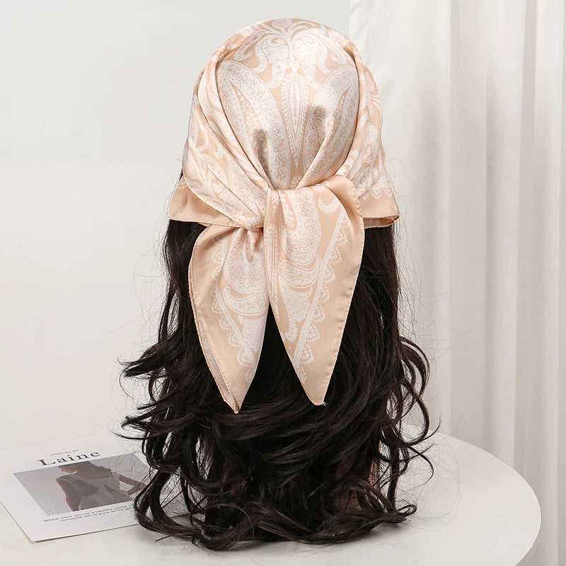 Orea Flow Silk Head Scarf