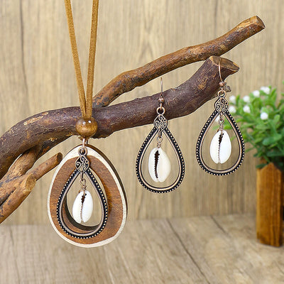 Coastal Charm Earring & Necklace Set