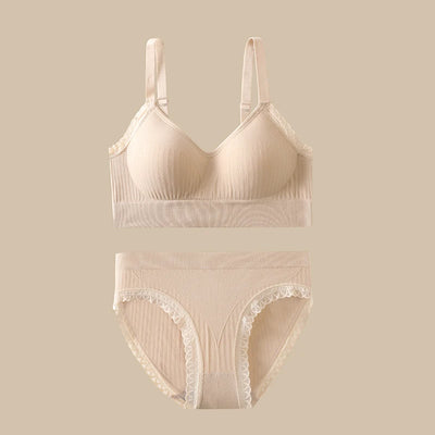 Coralfen 2 Piece Comfy Bra & Underwear Set