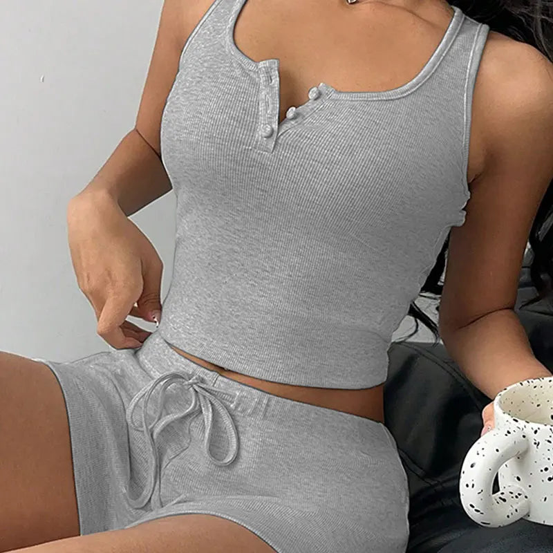 Amara Tank Top & Shorts Set