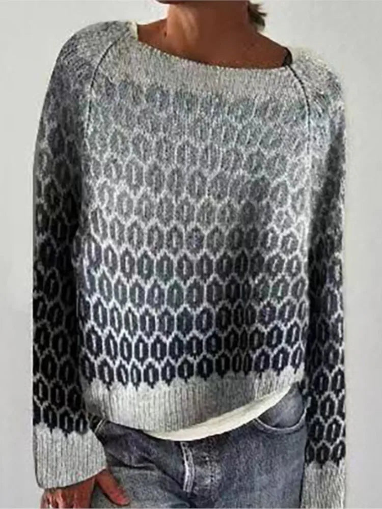 Cosmic Bloom Knitted Sweater