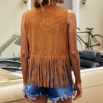 Cassia Fringe Vest