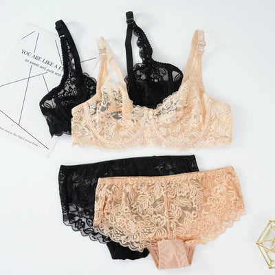 Citrine Lace w Pice Bra & Underwear Set