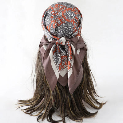 Orea Flow Silk Head Scarf
