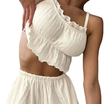 Genevieve Lounge Tank Top & Short Set