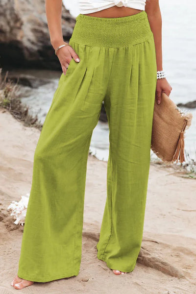 Mariposa Drawstring Wide Leg Pants